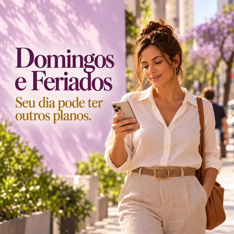 Day Spa aos Domingos e Feriados
